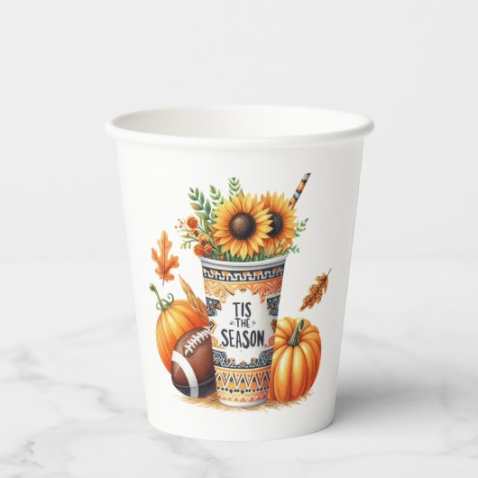 Dit is het seizoen papieren bekers (Achterkant)