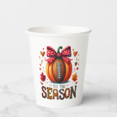 Dit is het seizoen papieren bekers (Achterkant)