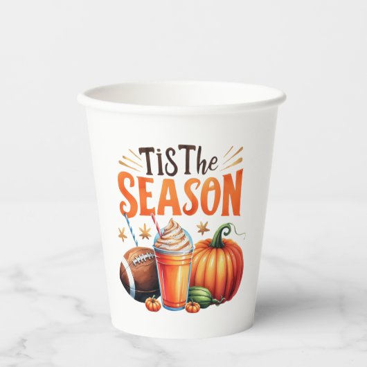 Dit is het seizoen papieren bekers (Voorkant)