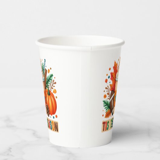 Dit is het seizoen papieren bekers (Rechts)