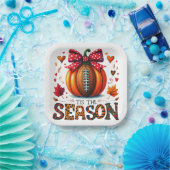 Dit is het seizoen papieren bordje (Feest)