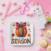 Dit is het seizoen papieren bordje (Feest)