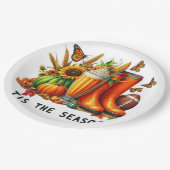 Dit is het seizoen papieren bordje (Gekanteld)