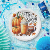 Dit is het seizoen papieren bordje (Feest)