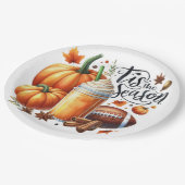 Dit is het seizoen papieren bordje (Gekanteld)