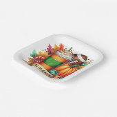 Dit is het seizoen papieren bordje (Gebogen)