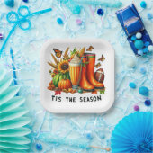 Dit is het seizoen papieren bordje (Feest)