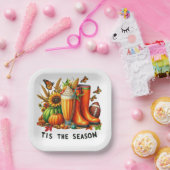 Dit is het seizoen papieren bordje (Feest)