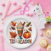 Dit is het seizoen papieren bordje (Feest)