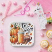 Dit is het seizoen papieren bordje (Feest)