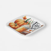 Dit is het seizoen papieren bordje (Gebogen)