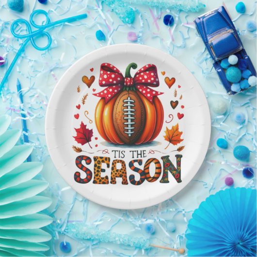 Dit is het seizoen papieren bordje (Feest)