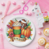 Dit is het seizoen papieren bordje (Feest)