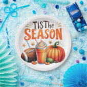 Dit is het seizoen papieren bordje (Feest)