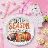 Dit is het seizoen papieren bordje (Feest)