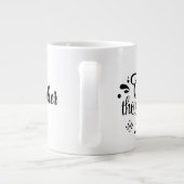 Dit is het seizoen, persoonlijke kerstMok Grote Koffiekop (Achterkant)