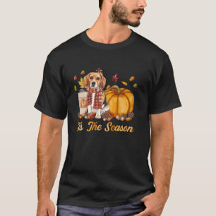 Dit is het seizoen Pumpkin Beagle Dog Herfst Seaso T-shirt