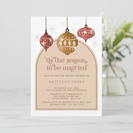 Dit is het seizoen Retro Christmas Vrijgezellenfee Kaart (Staand voorkant)