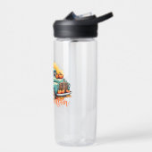 'Dit is het seizoen - Rustieke vrachtwagen met pom Waterfles (Links)