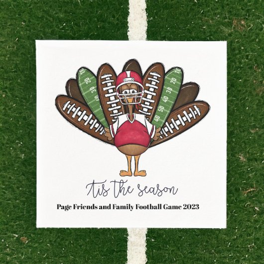Dit is het Seizoen Script Thanksgiving Football Tu Servet