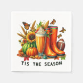 Dit is het seizoen servet (Voorkant)