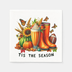 Dit is het seizoen servet