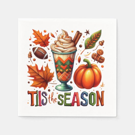 Dit is het seizoen servet (Voorkant)