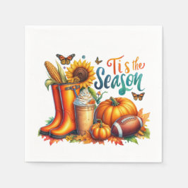 Dit is het seizoen servet