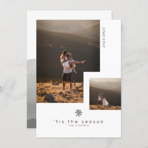 Dit is het seizoen Sneeuwvlok   Multi fotovakantie Kaart