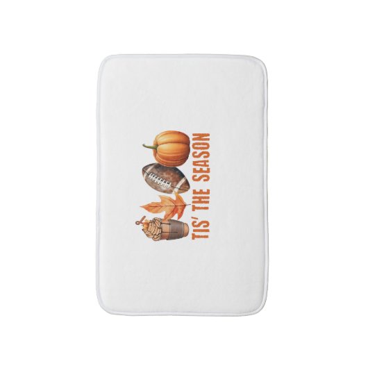 Dit is het seizoen Thanksgiving pompoen Badmat (Voorkant Verticaal)