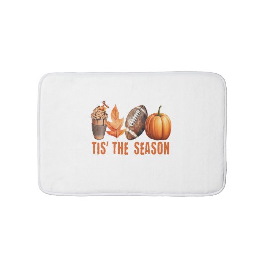 Dit is het seizoen Thanksgiving pompoen Badmat (Voorkant)