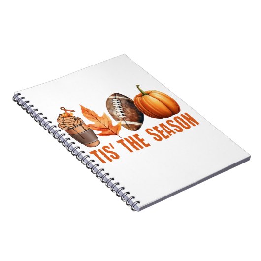 Dit is het seizoen Thanksgiving pompoen Notitieboek (Rechterzijde)