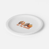 Dit is het seizoen Thanksgiving pompoen Papieren Bordje (Gekanteld)