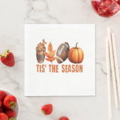 Dit is het seizoen Thanksgiving pompoen Servet (Insitu)