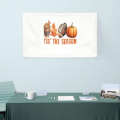 Dit is het seizoen Thanksgiving pompoen Spandoek (Beurs)