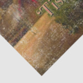 "Dit is het seizoen"  Tissuepapier (Detail)