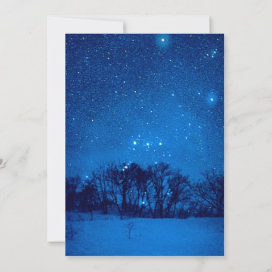 'Dit is het seizoen - Uitnodiging voor kerstfeestd (Achterkant)