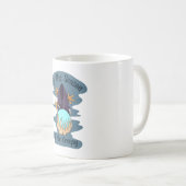 Dit is het seizoen van Creepy Ghost Halloween Koffiemok (Voorkant rechts)