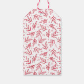 Dit is het seizoen van de Jolly Red Holiday Cadeaulabel (Achterkant)