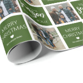 Dit is het seizoen van de juffrouw | 2 Foto Holida Cadeaupapier (Rol Hoek)