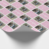 Dit is het seizoen van de juffrouw | 2 Foto Holida Cadeaupapier (Hoek)