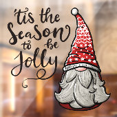 Dit is het seizoen van de juffrouw raamsticker (Vel 2)