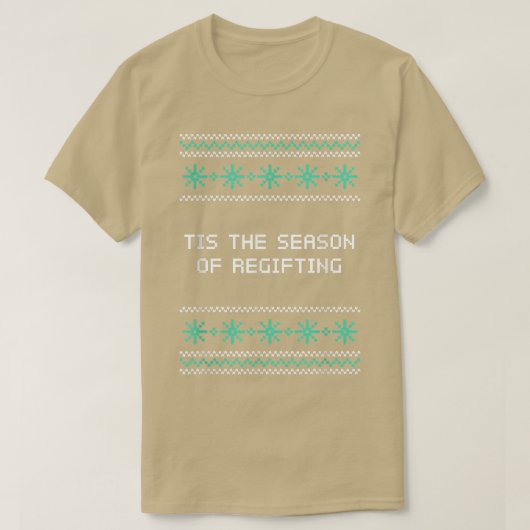 Dit is het seizoen van de kerstvakantie t-shirt (Design voorkant)