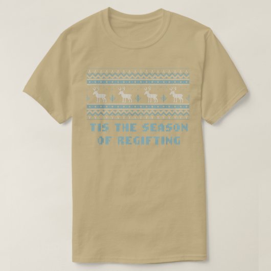 Dit is het seizoen van de kerstvakantie t-shirt (Design voorkant)