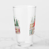 Dit is het seizoen van de moderne kersttypografie glas (Rechts)