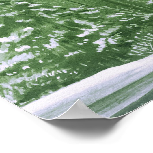 Dit is het seizoen van de winter trouwtafel zitkaa poster (Hoek)