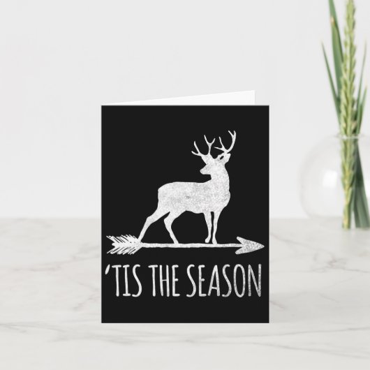 Dit is het seizoen van Funny Deer Bow Hunting Kaart (Voorkant)
