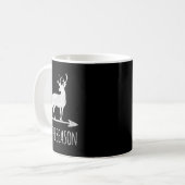 Dit is het seizoen van Funny Deer Bow Hunting Koffiemok (Voorkant links)