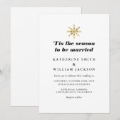 Dit is het seizoen van het huwelijk met legant kaart (Voorkant / Achterkant)