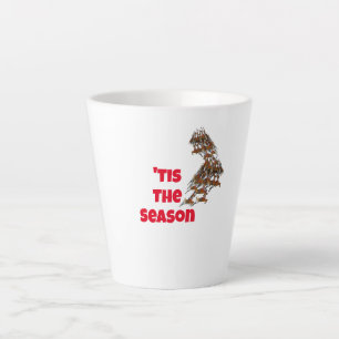 Dit is het seizoen van Leaping Deer Latte Mok
